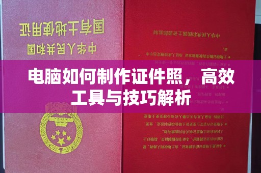 合肥电脑如何制作证件照，高效工具与技巧解析