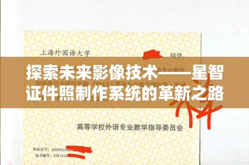 合肥探索未来影像技术——星智证件照制作系统的革新之路